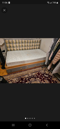 Single size Ikea bed frame very good condition $95