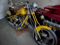 Custom Harley Davidson Chopper