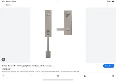Poignée de porte extérieur, View more