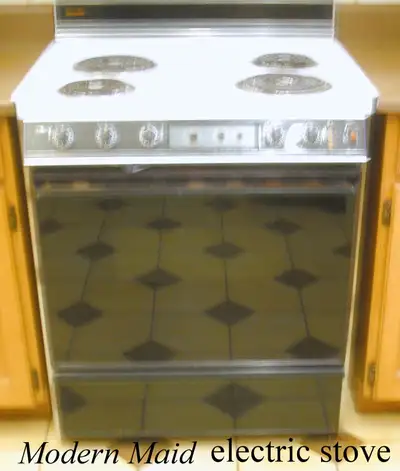 MODERN MAID electric range/oven/stove/cook-top, View more
