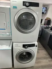Samsung 27 inch w front load washer electric dryer can deliver