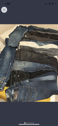  jeans diesel seven true religion jack n jones adult  pants 