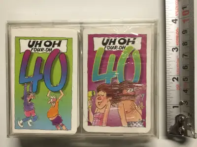 40th playing cards , View more