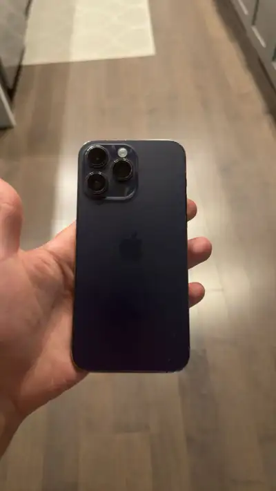 iPhone 14 Pro Max deep purple 256gb in great condition, View more