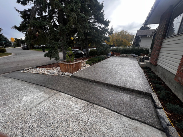 Concrete in Outdoor Décor in Calgary