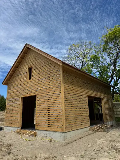 Summer is here and work is picking up. We do mostly exterior cladding like Maibec wood siding, Hardi...