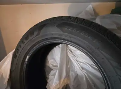 2x 225/65R16 Tires, still a good amount of life in them, also comes with 1x 225/60R16. $80 obo 13069...