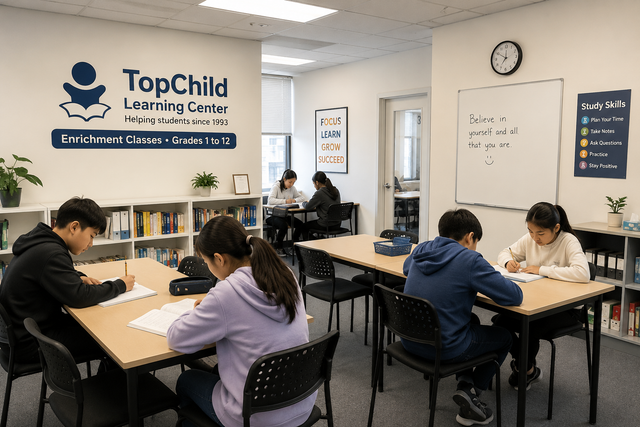 Math and English Enrichment classes