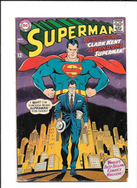 SUPERMAN #201  G/VG 3.0 DC 1967 $20