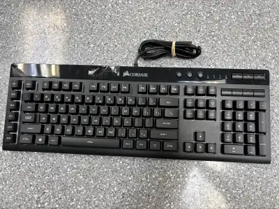 Corsair K55 RGB Computer Keyboard, View more