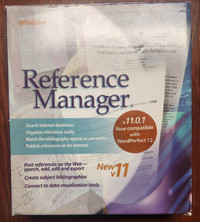 Reference Manager 11 (Windows)