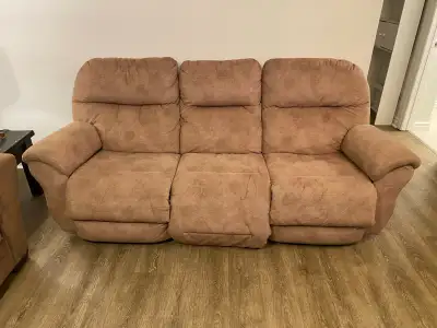 3-Seat Reclining Couch – Excellent Condition, View more