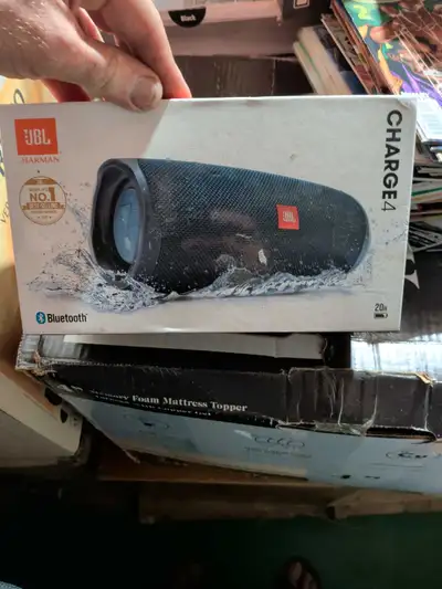 JBL Charge 4 Bluetooth Speaker Blue | Bluetooth | Center Speaker, View more