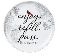 10" Ceramic Holiday Plates - Set of 4