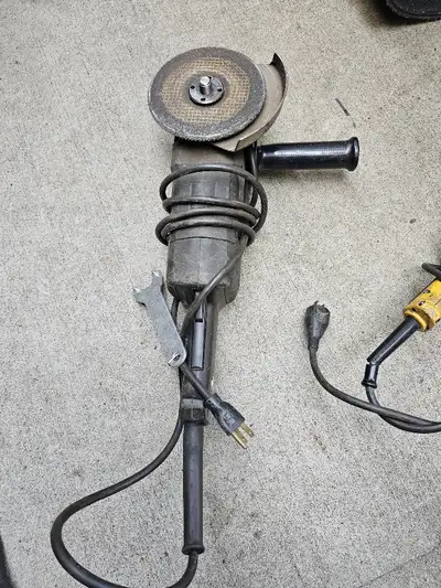 black and decker industrial grinder polisher heavy duty model 4074.