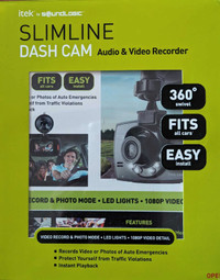 Car Dashcam Audio Video Recorder with night mode