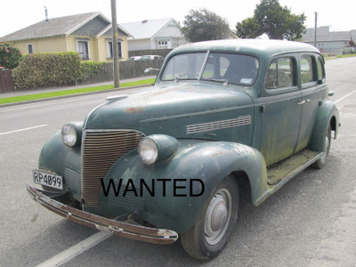 Wanted 1937-39 Chev sedan 2/4 door 