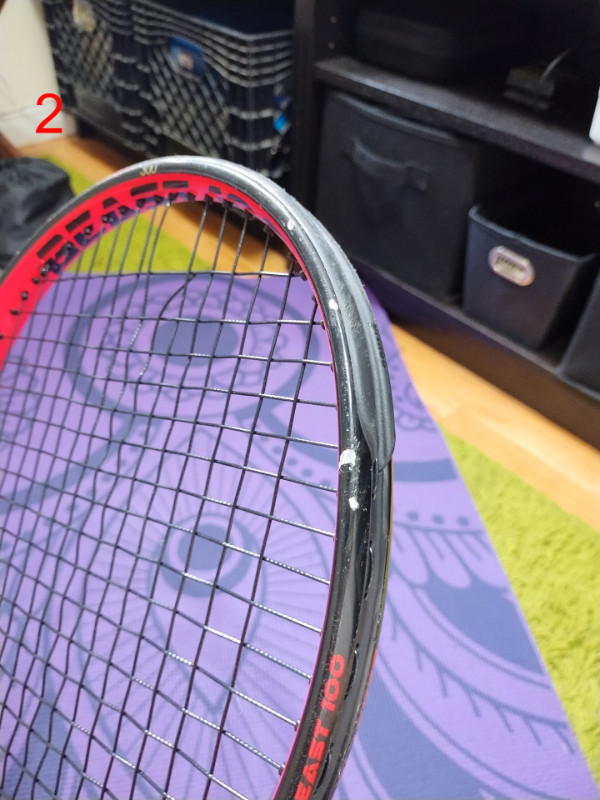 4x Prince Textreme Beast 100 (300g) tennis racquets in Tennis & Racquet in City of Toronto - Image 4