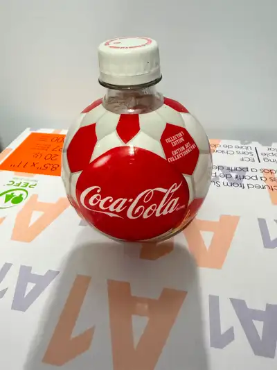 Coca Cola fifa 2010 World Cup football soccer plastic bottle, View more