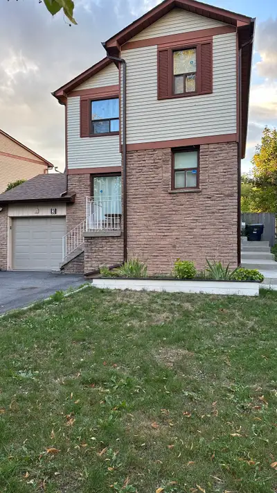 Available Immediately Clean, spacious fully furnished private basement room for rent near Morningvie...