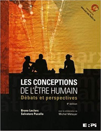 Les conceptions de l'être humain, Débats et.. 4e édition Leclerc