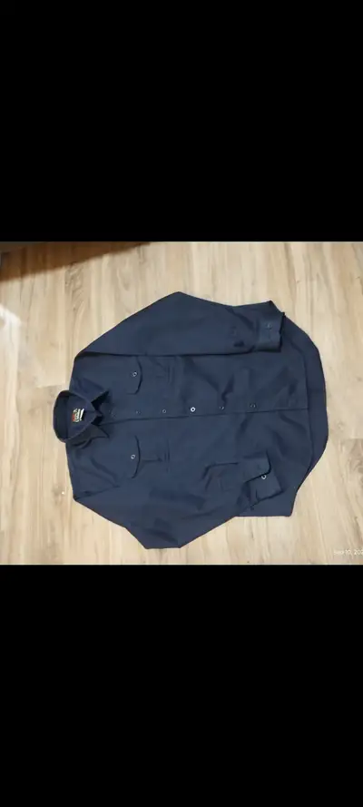 Men's Work Centre Button Down Shirt!  Size Large, View more