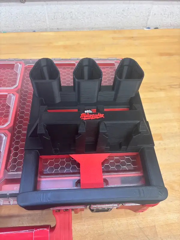 Milwaukee Packout Holder Carrier for 3x M12 and 4x M18 Batteries in Power Tools in Markham / York Region - Image 7
