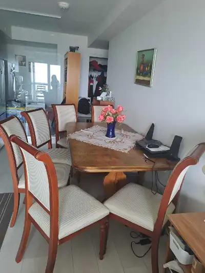 Dining table  & 6 chairs, View more
