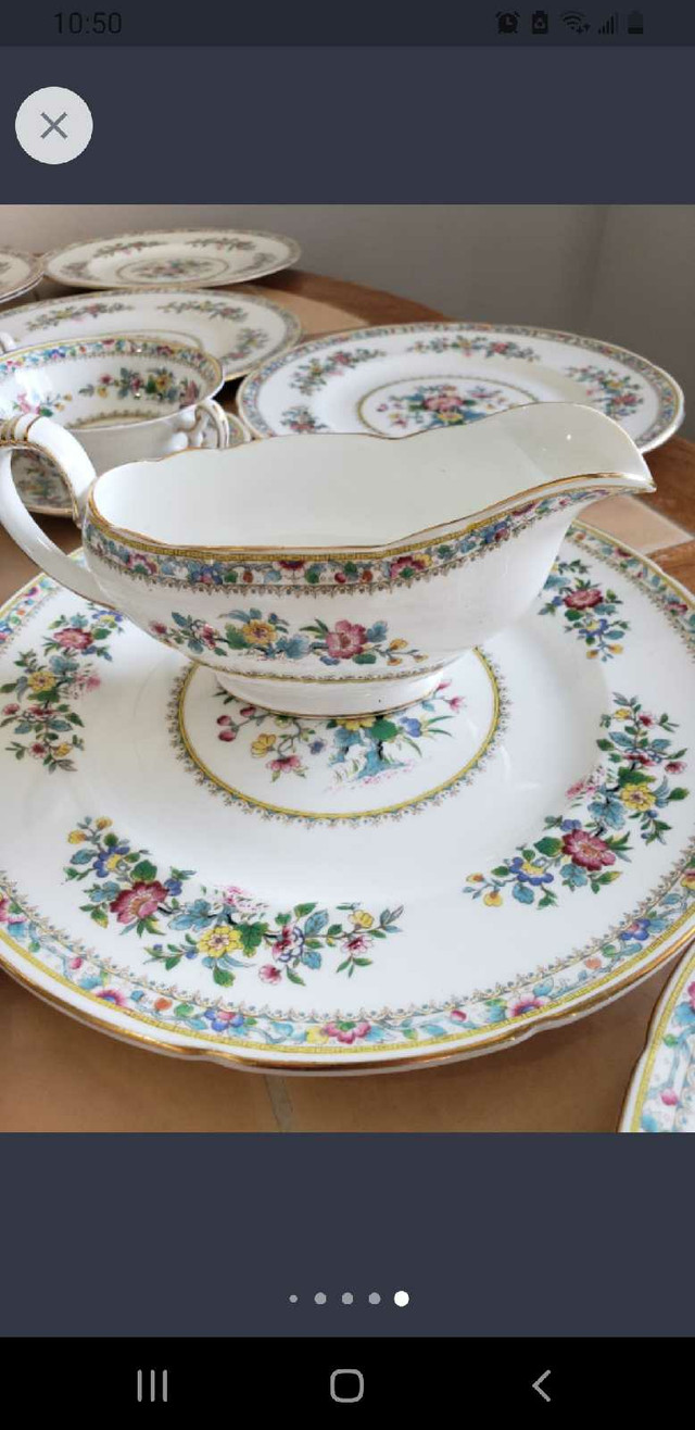 Antique ming rose bone china for sale! In excellent condition. in Arts & Collectibles in City of Halifax - Image 2