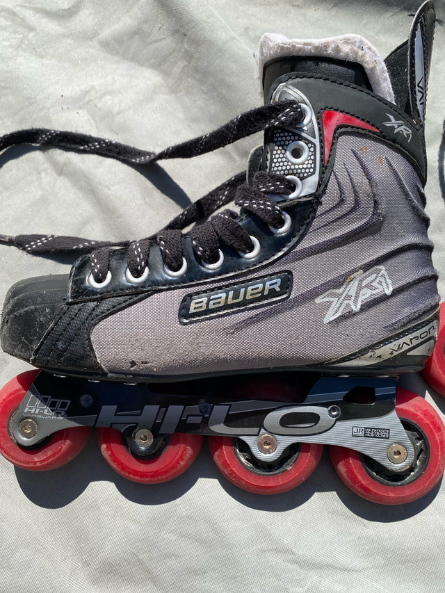 Kids Bauer Vapor XR1 Size -US6 UK 5.5 Inline Skates  in Hockey in City of Toronto - Image 2