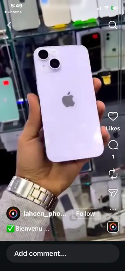 iPhone 13 violet, View more