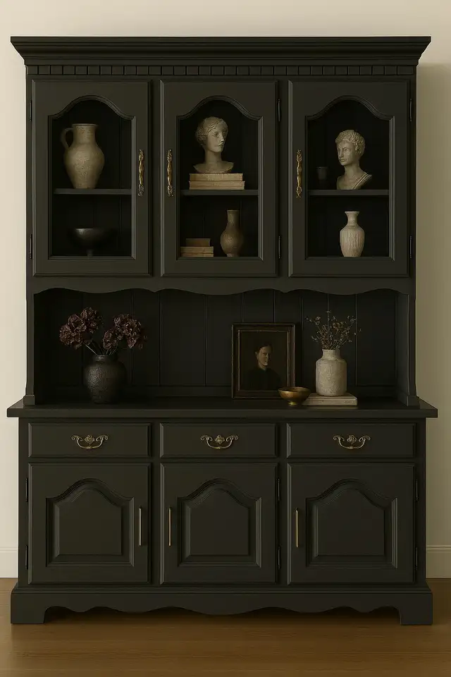 Buffet and Hutch Cabinet  **Solid Wood** in Hutches & Display Cabinets in Hamilton - Image 11
