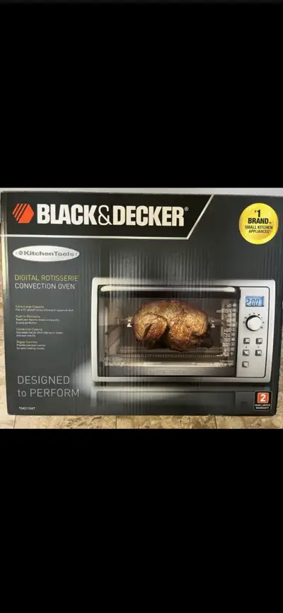Black and Decker Countertop Convection Oven, View more