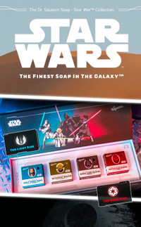 STAR WARS Dr Squatch Limited Edition Soap Collection