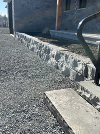 Edging stones  for walls-beds-steps