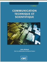 Communication technique et scientifique 