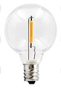 5 ampoules LED G40 (Culot E12) 0,6 W - Transparentes int./ext. dans Autre  à Laval/Rive Nord