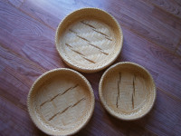 Three Round Baskets