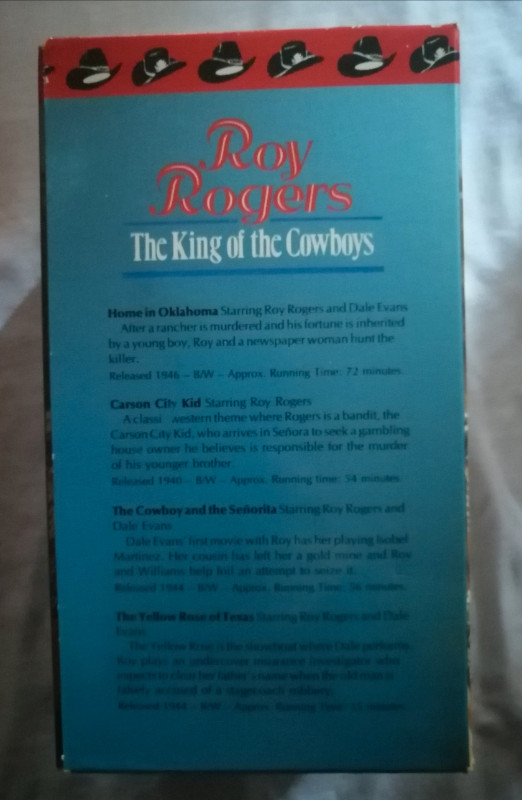 Roy Rogers collectable VHS in CDs, DVDs & Blu-ray in Sudbury - Image 3