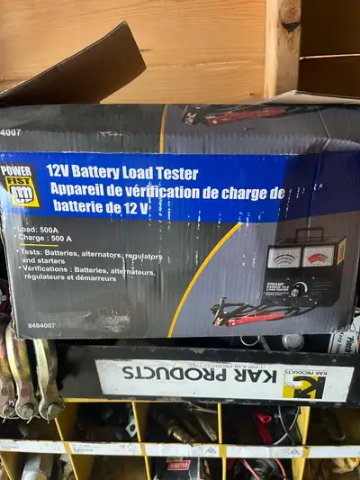 Brand new never used. 500 amp carbon pile load tester.