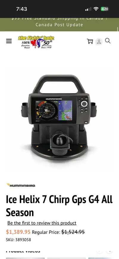 Humminbird Helix 7, View more