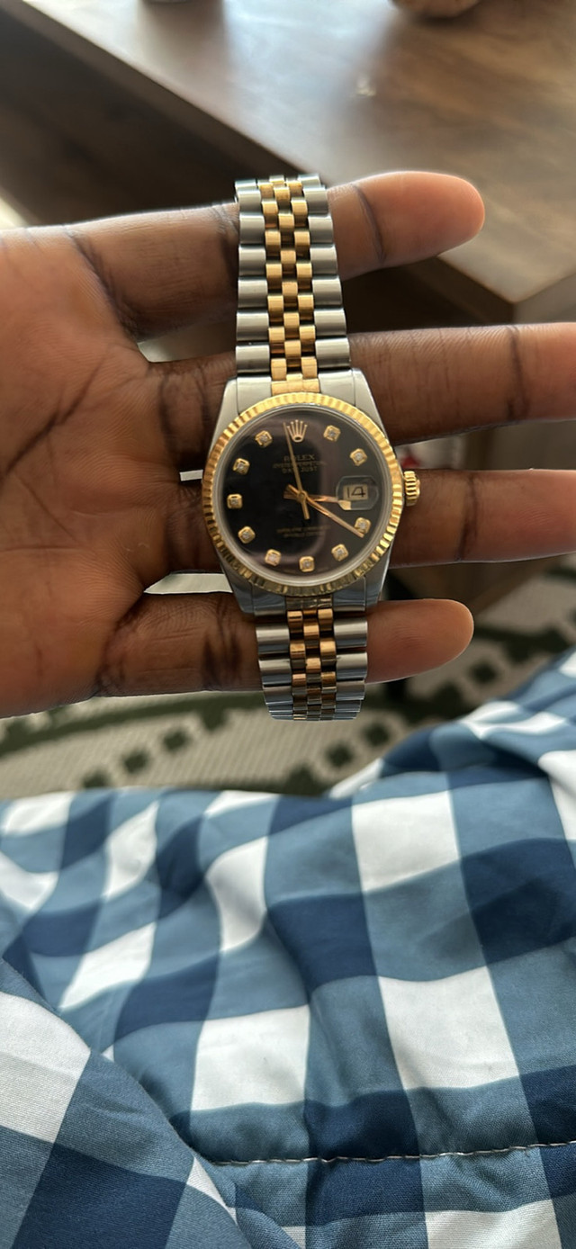 36mm datejust Rolex watch in Jewellery & Watches in Burnaby/New Westminster - Image 4