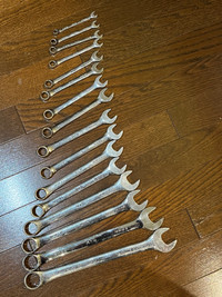 SK Tools  Jeu de 16 clés mixtes  7 mm à 23 mm