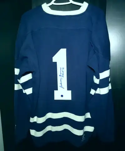Johnny Bower signed , View more