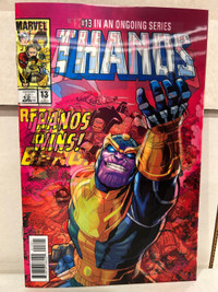 Thanos #13 Lenticular Cvr 1st App of Cosmic Ghost Rider