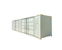 Sea Can Shipping Container 40ft with 2 Side Doors