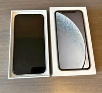 Apple iPhone XR white 128GB (unlocked) in mint condition with no