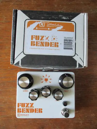 Keeley Fuzz Bender pedal with box, View more
