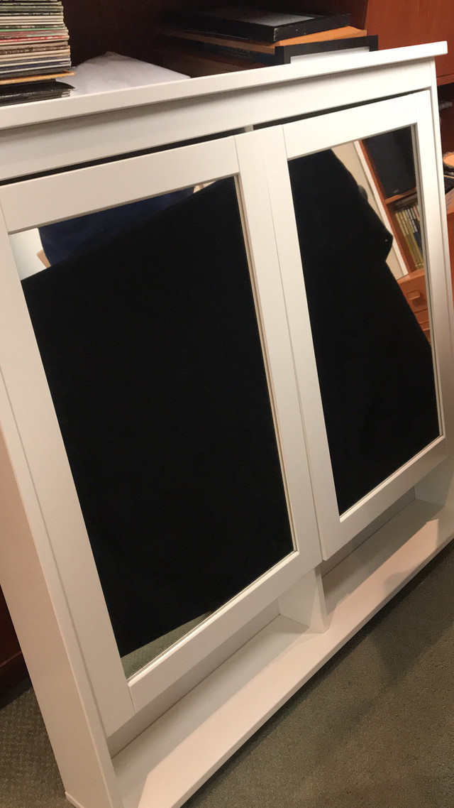 IKEA Hemnes Vanity Mirror Cabinet.  size 40-1/2 W in Bathwares in Hamilton - Image 2