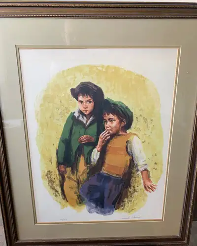 “Two boys” by Sandu  Lieberman., View more